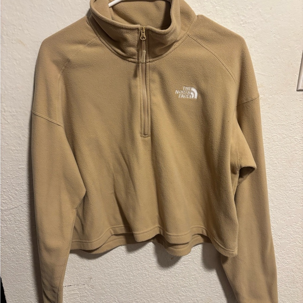 The North Face Glacier Quarter Zip Cropped Fleece